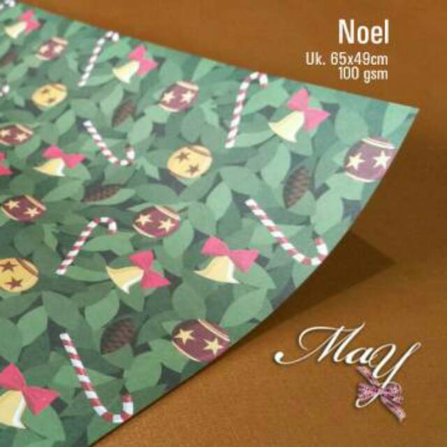 

1 lembar Kertas Kado Natal Christmas Xmas Natal (Noel)
