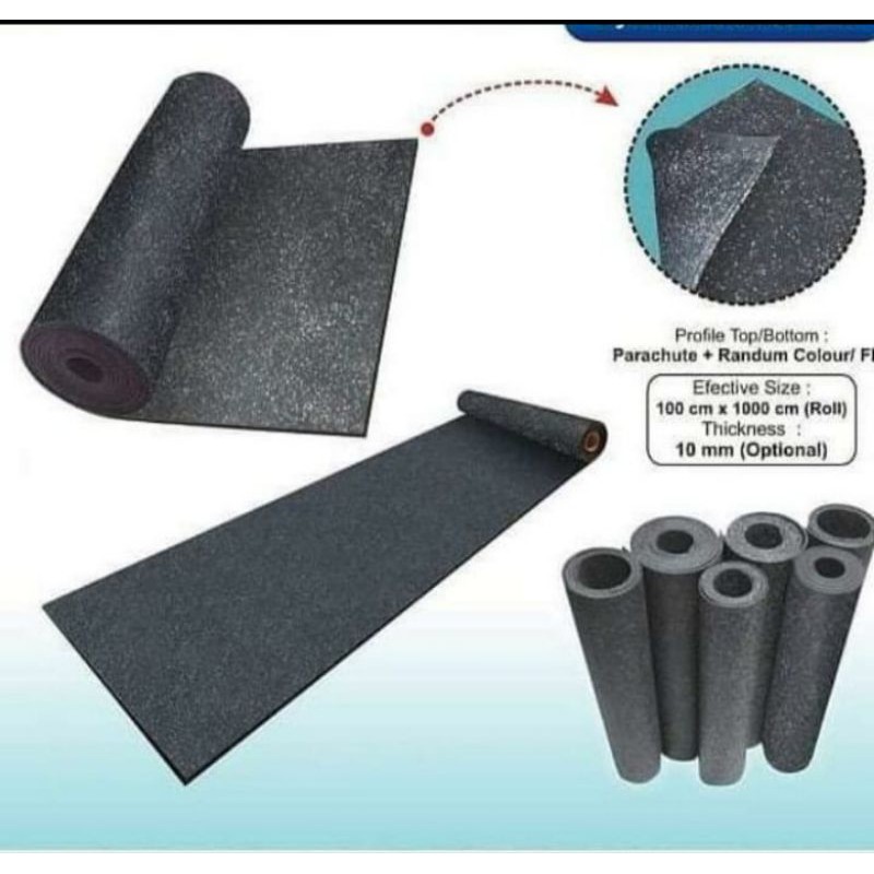 Matras Gym / Gym Mat Rubber roll