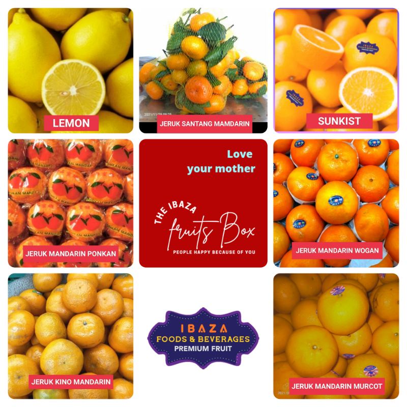 Jual Buah Jeruk Import Jeruk Mandarin Wogan Jeruk Ponkan Jeruk