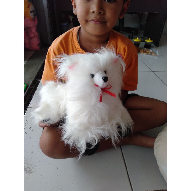 Boneka kucing bulu rasfur lembut