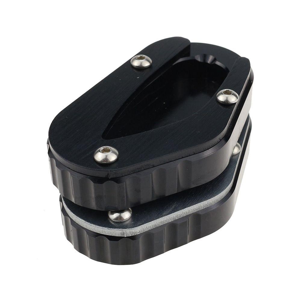 Populer Kaki Ekstensi Pad Pembesar Suku Cadang Motor Side Stand Kickstand Side Kick Stand Untuk Bonneville T100 2018-2020