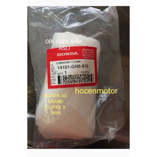 NOKEN AS GRAND/SUPRA X/WIN/ TANPA LAHAR 14101-GN5-910 ORI 100% AHM