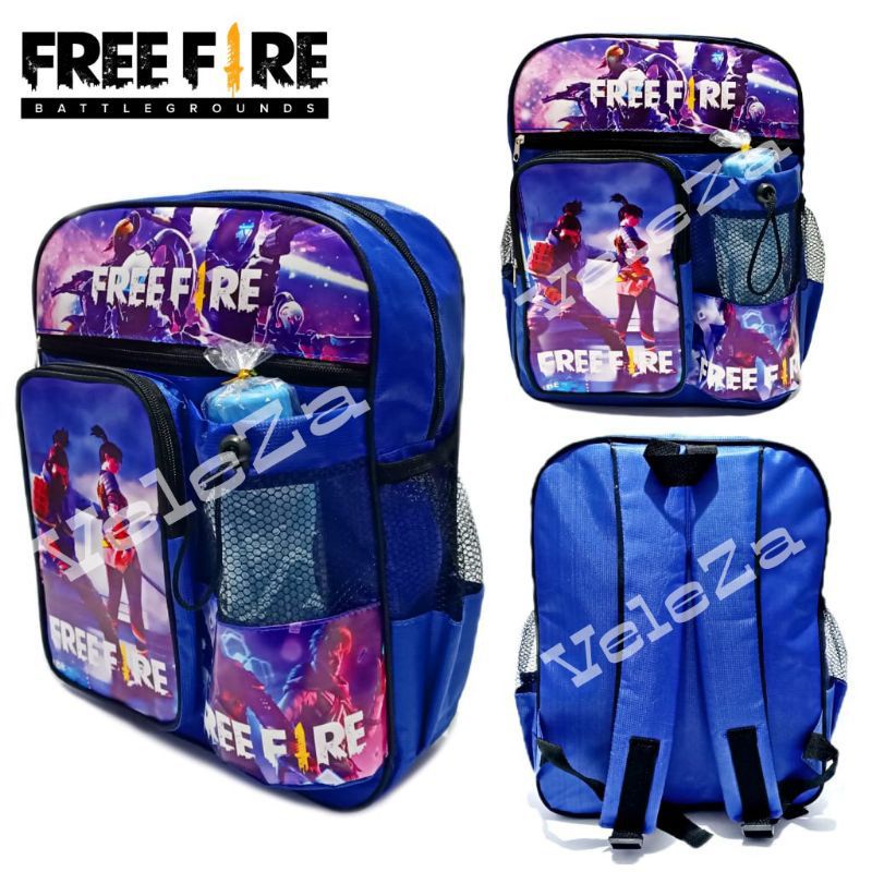 TAS RANSEL ANAK KARAKTER FREE FIRE - TAS ANAK