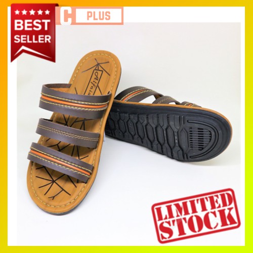 Sandal Pria Kulit Tali 3