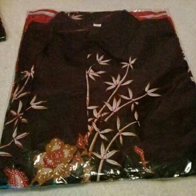 Batik Couple Keluarga Sania Ruffle Ori Ndoro Jowi Dnt Motif Morena