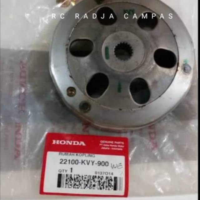 Mangkok CVT/Ganda Honda Beat Karbu/Scoopy karbu/Spacy Karbu-(KVY)