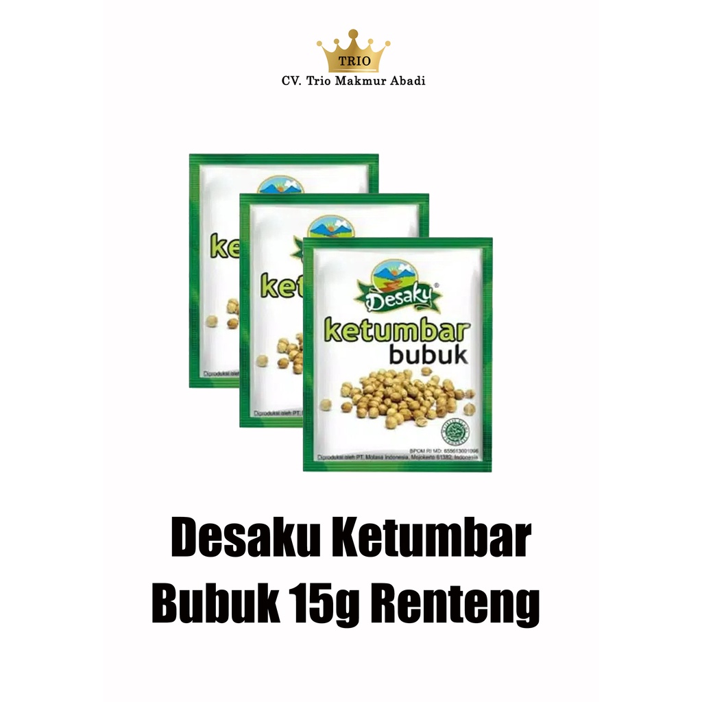 

Desaku Ketumbar bubuk 15g satu renteng