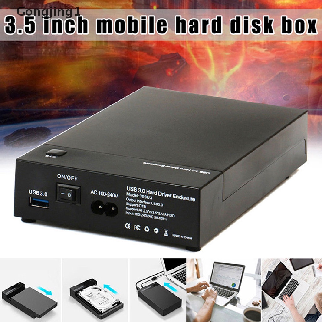 Gongjing1 Docking Station Hardisk Eksternal SATA IDE 2.5 &quot;/ 3.5&quot;