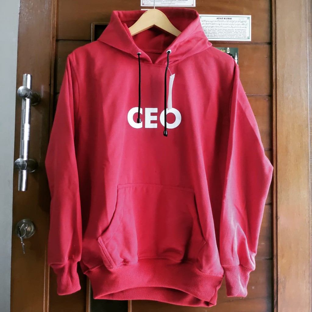 CEO Strartup Hoodie Sweater Pria dan Wanita