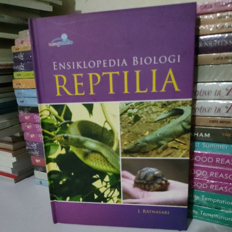 Jual Buku Murah Original Buku Ensiklopedia Biologi Reptilia Shopee