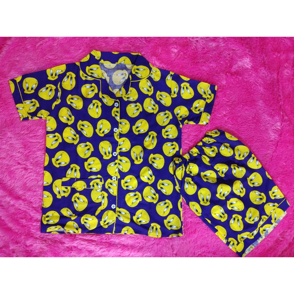 Piyama Dewasa HP ,, Motif Tweety