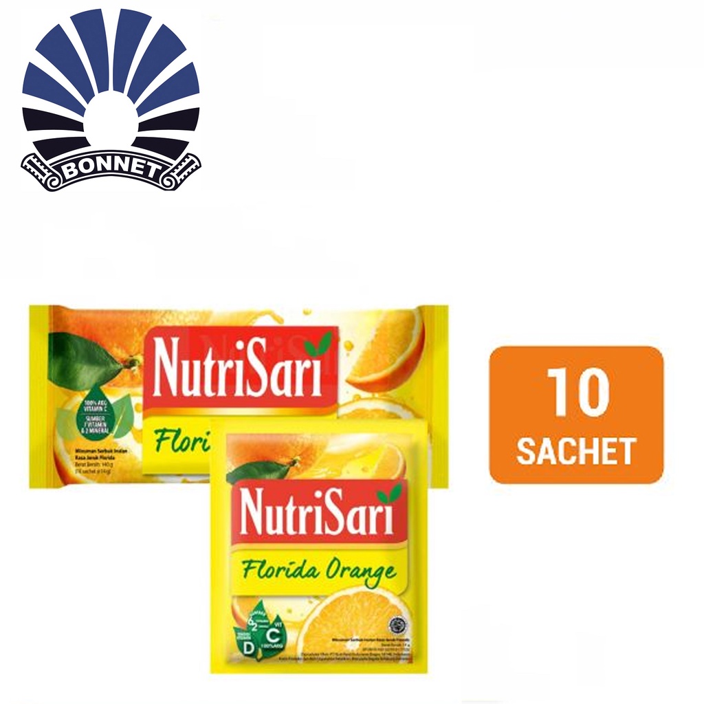 

NutriSari Florida Orange 10's - Minuman Buah Vitamin C