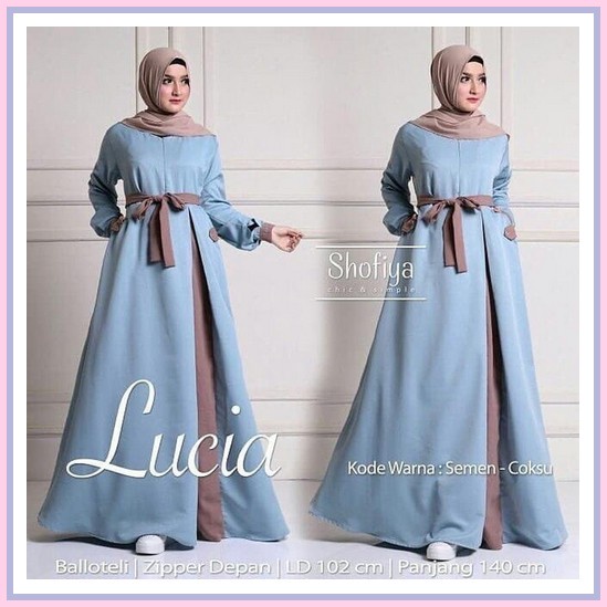Gamis Ungu Lilac - Gamis Exclusive Terbaru Gamis Remaja Gamis Dewasa A Baju Gamis Syari Wanita Terb