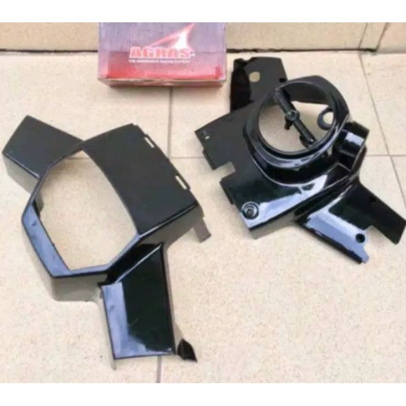 batok lampu atas bawah Suzuki rc 100 bravo - batok rc 100 bravo