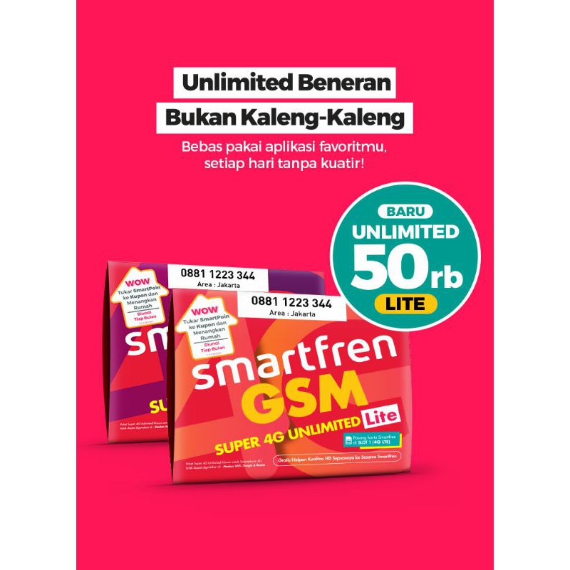 Kuota unlimited smartfren (Inject)