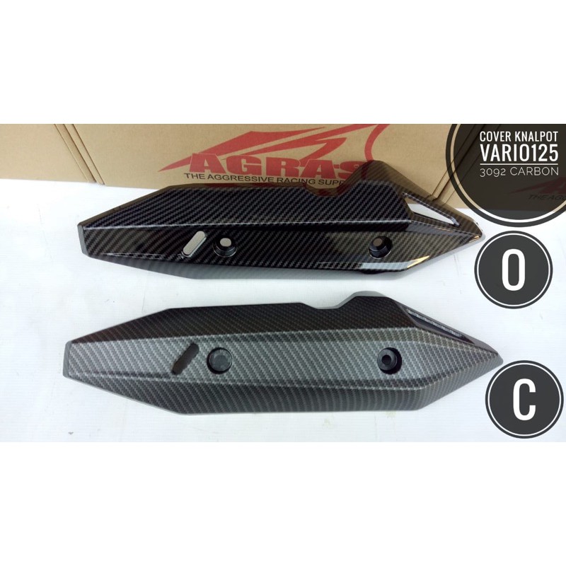 Cover Knalpot Vario 150 Carbon Shopee Indonesia