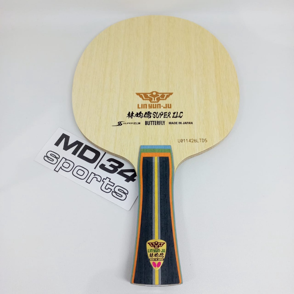 KAYU BUTTERFLY LIN YUN JU SUPER ZLC - Kayu / Blade / Bet Pingpong Murah