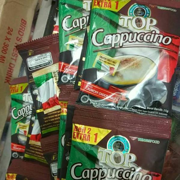 

Laris YDYQV Kopi Top Cappuccino 25gr (15sachet) 54 Diskon