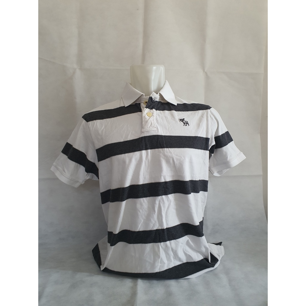 Kaos Polo Pria Abercrombie&Fitch Murah Original