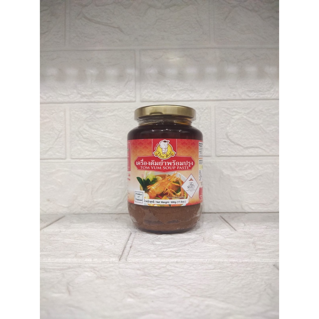 

Thai Boy Tom Yum Soup Paste 500gr 09/2023