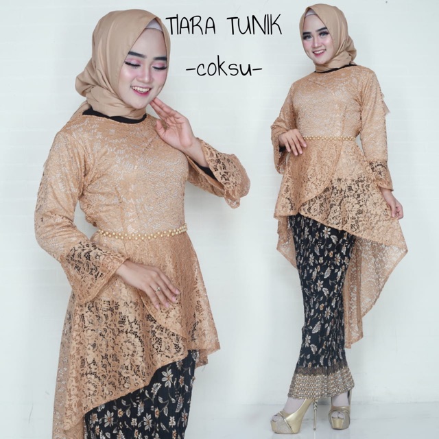 KEBAYA TIARA TUNIK / KEBAYA MODERN / KEBAYA TUNANGAN / KEBAYA WISUDA