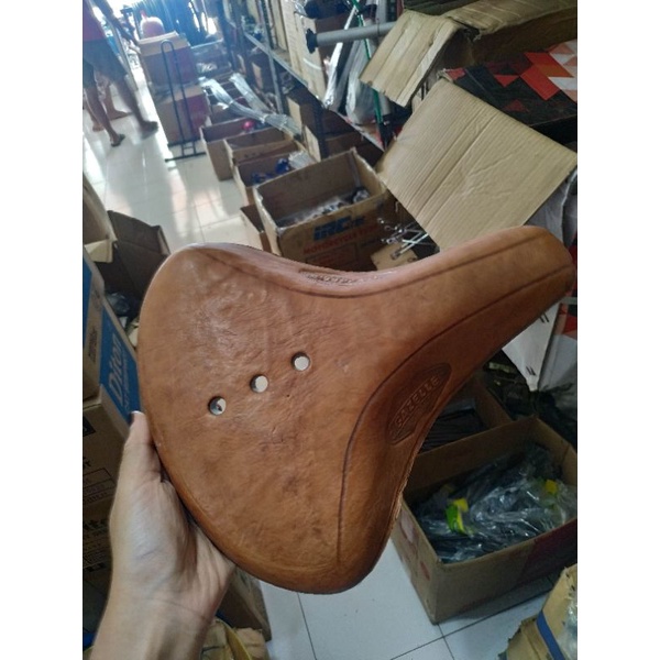 Tutup Sadel Kulit Sepeda Onthel Unto Kebo Turonggo