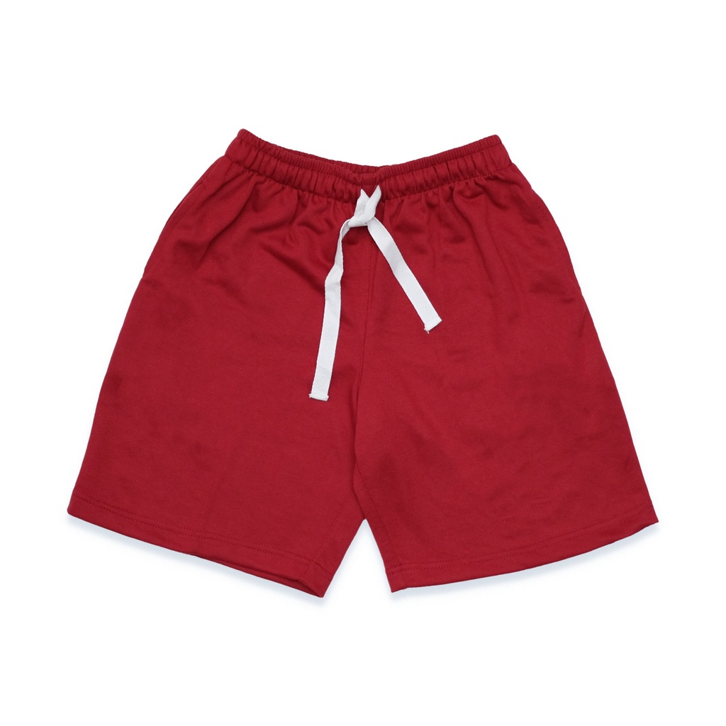 SANVANINA Sweatshort Pants Maroon | Celana Santai | Celana Boxer | A-250E