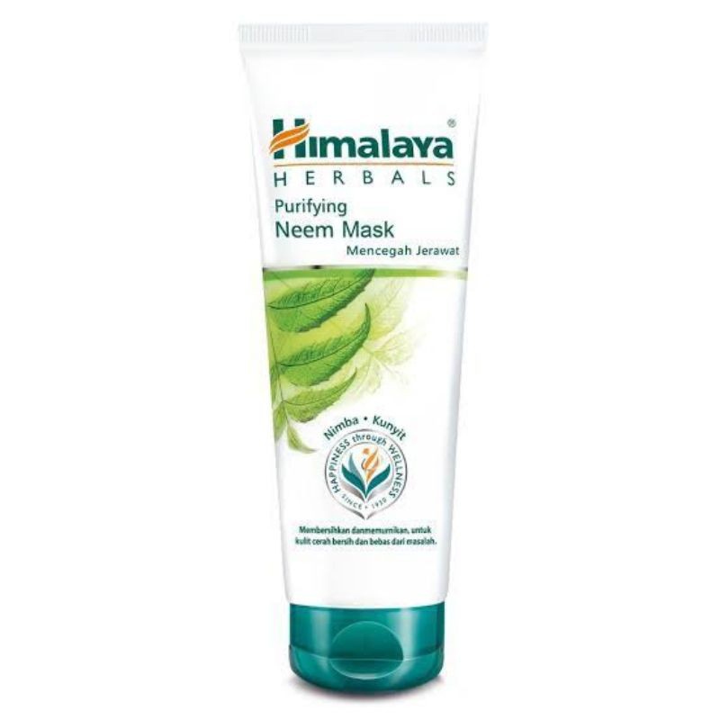 ok_ngeng (ORI) HIMALAYA Purifying Neem Mask 50ML & 100ML || Masker Wajah untuk Kulit Berjerawat (Bis