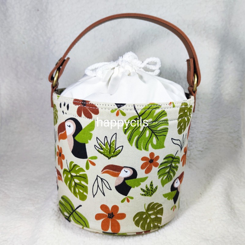 Tas owl diffuser Young Living YL diffuser bag essential oil bahan canvas premium