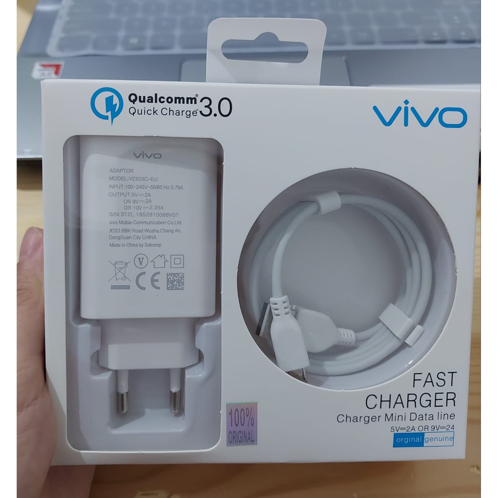 CHARGER VIVO X27/Y51 new/ X30/ X50PRO/ Y50/ Z1X ORIGINAL TIPE MICRO USB/ TIPE C