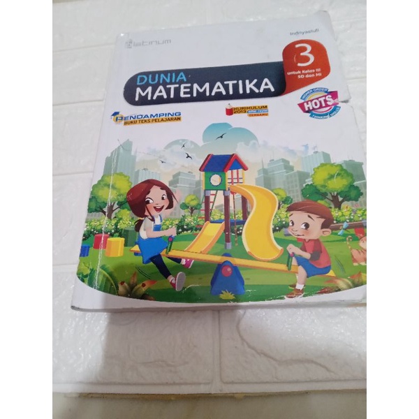 

BUKU BEKAS ORIGINAL KELAS 3 SD BUKU DUNIA MATEMATIKA