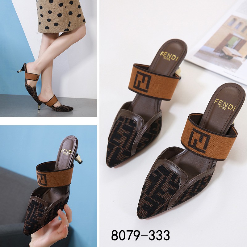 sepatu hak fendi an