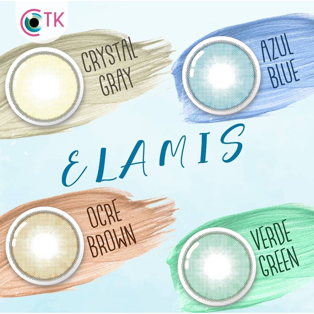 SOFTLENS ELAMIS DIA 14.2MM BY CTK NORMAL NATURAL LOOKS | FREE LENSCASE - MAMALENS