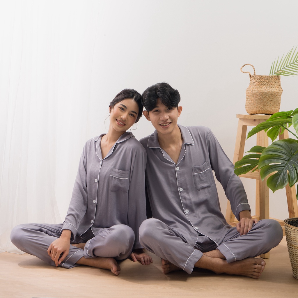 Zavyn Setelan Piyama Couple Rayon Twill Premium PP