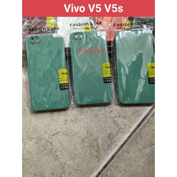 Softcase Vivo V5 V5S Vivo 1601 Silikon Casing Selicon Case Macaron Pelindung Pro Camera