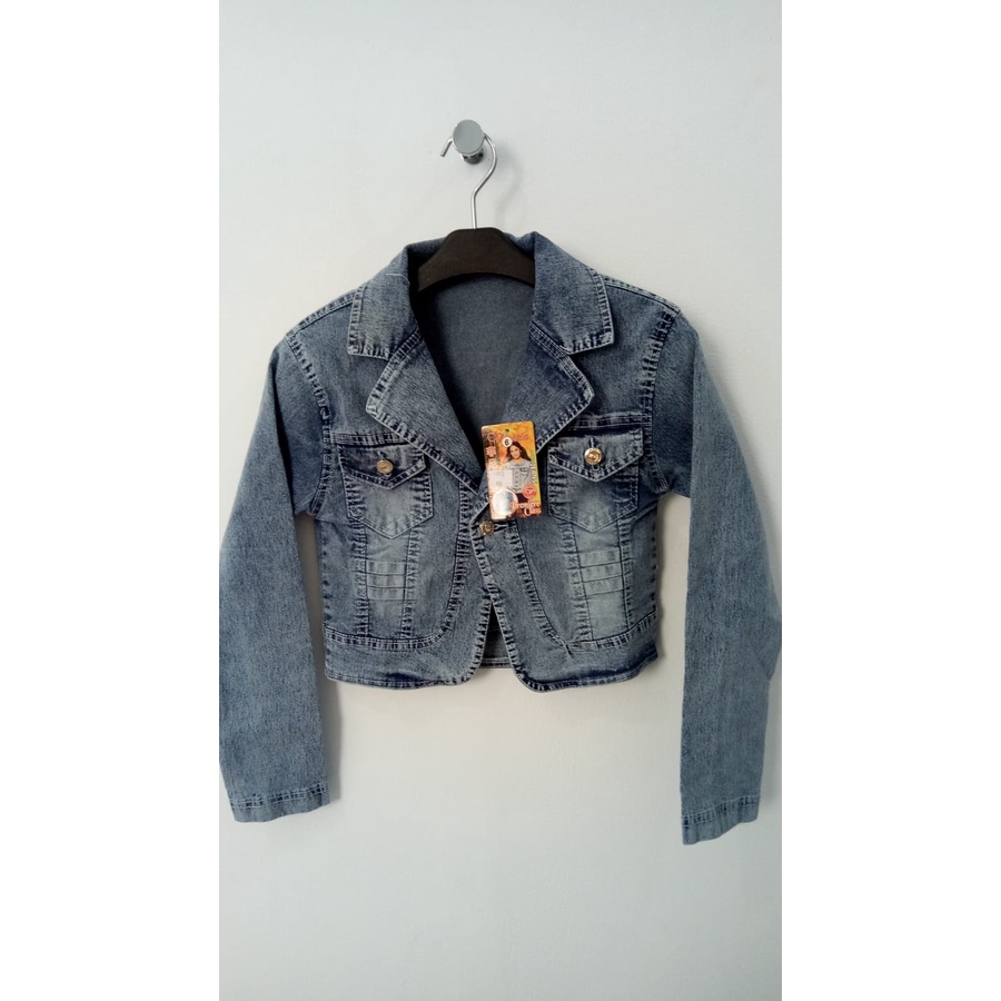 MC girl Jaket Jeans Agnes / Jaket Jeans Crop