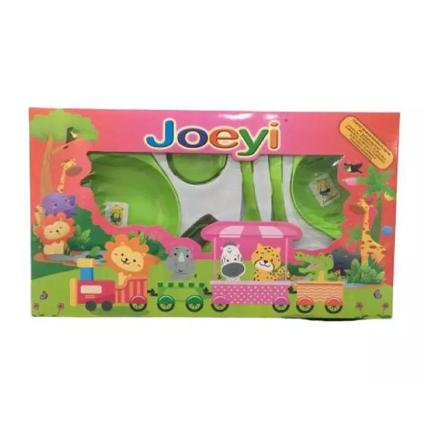 Feeding Set Perlangkapan Makan Bayi Joeyi Murah Berkualitas Ukuran Besar Cocok Untuk Kado