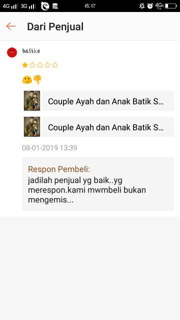 Couple Ayah Dan Anak Batik Sogan Manggar