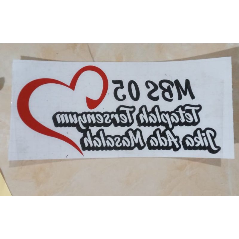 

stiker mika bass rebana hadroh