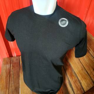  Kaos  polos  HITAM  Harga  glosir bahan Cotton Combed 30s 