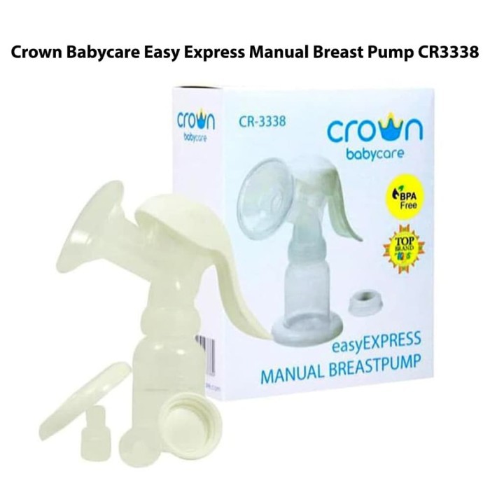 Crown Easy Express Manual Breastpump CR3338 / pompa asi manual