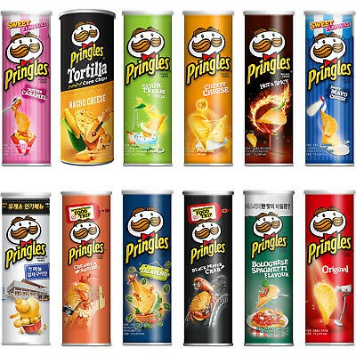 Pringles Korea Butter Caramel / Jalapeno / Sweet Mayo Cheese / Bolognese Spagetti - 110 gr AESPA