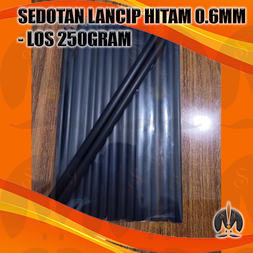 

SEDOTAN LANCIP HITAM 0.6CM, LOS - 250GRAM MURRRRAAAH BANGET!!