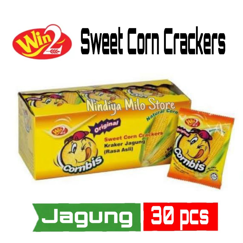 

Biskuit Jagung Cornbis Crackers Malaysia 30 pcs