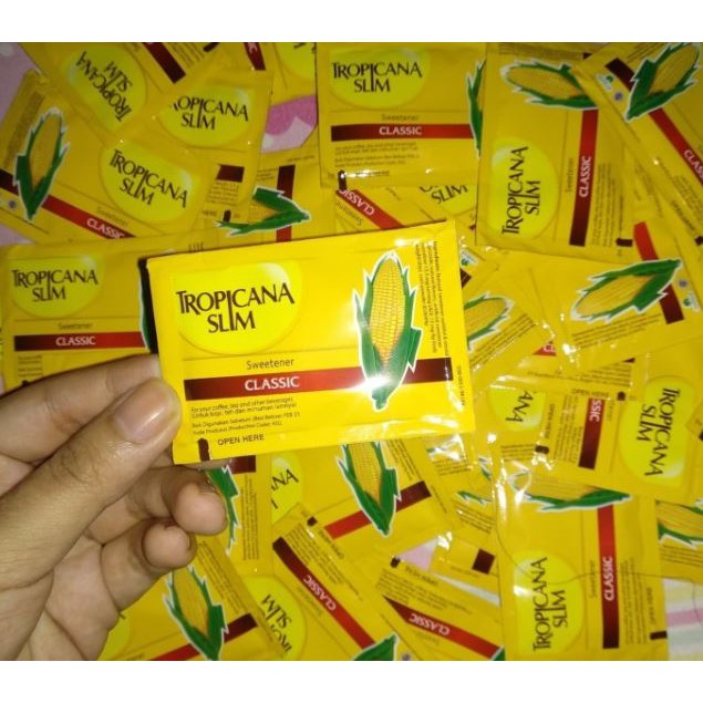 Gula Tropicana Slim Sweetener Classic Isi 20, 50