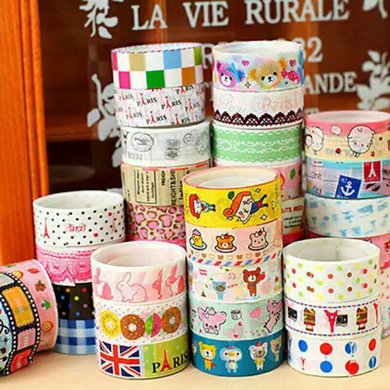 

Washi tape random motif