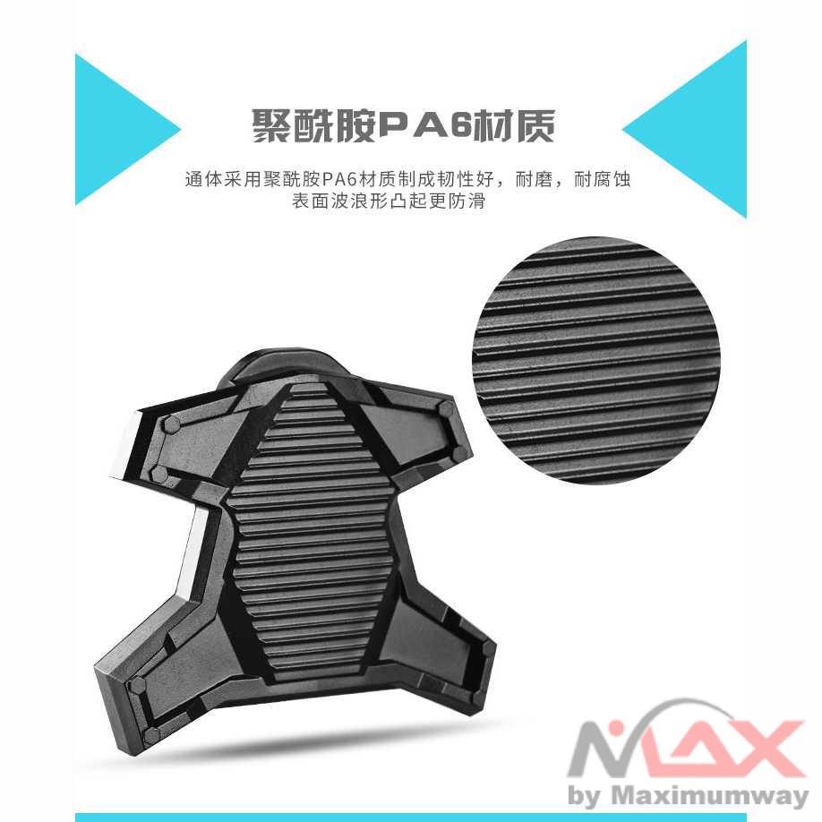 Richy Cover Pelindung Pedal Sepeda Anti-Slip for Shimano SPD-SL - 1232 Warna Hitam