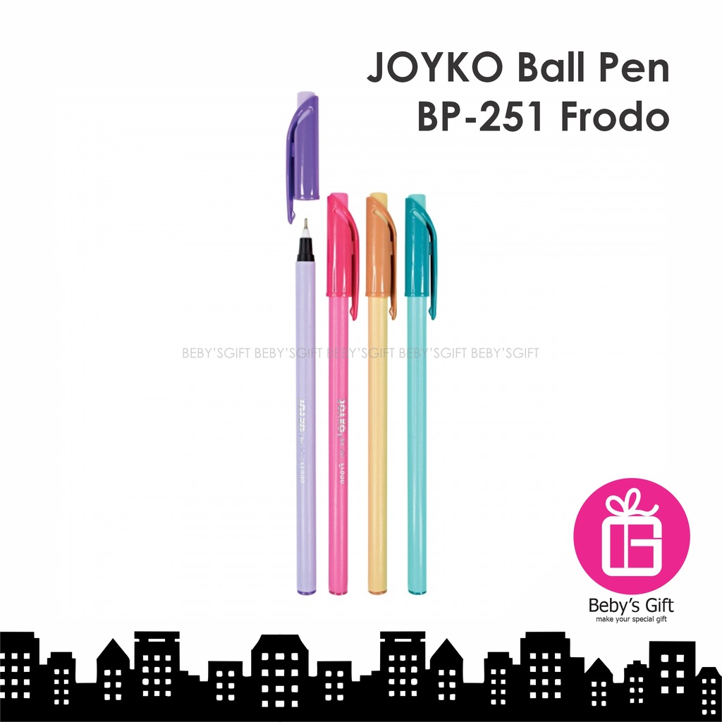 

Joyko Ball Pen (Pena) BP-251 Frodo 0.7mm / Bolpen Pulpen Bolpoin