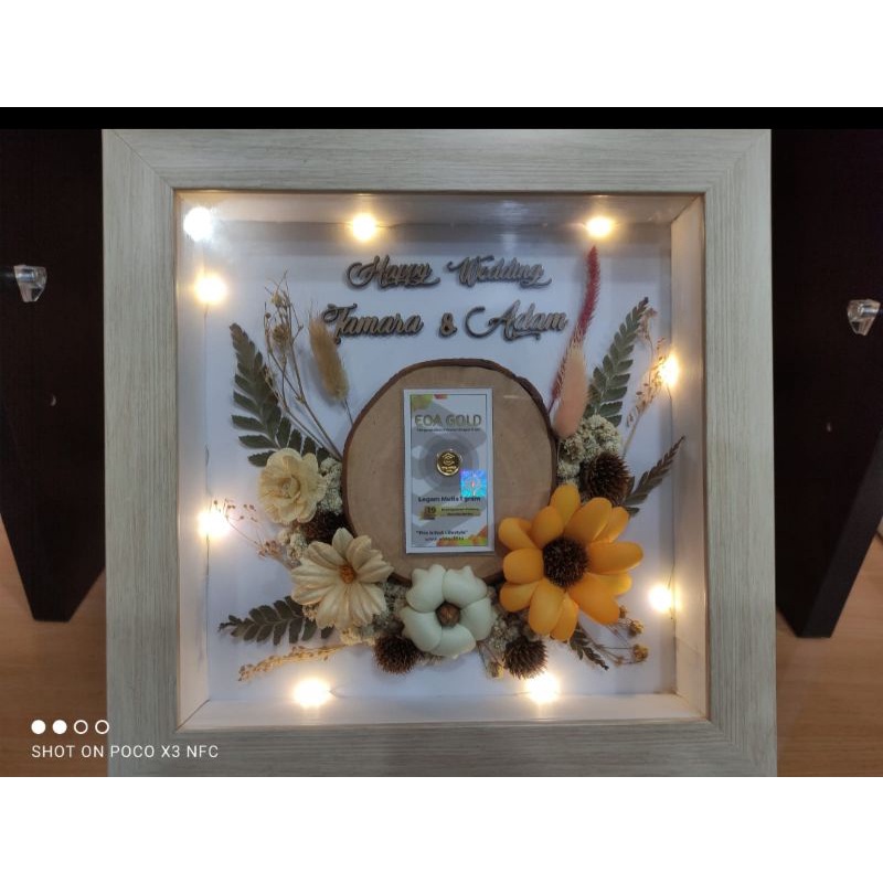 PROMO BINGKAI MAHAR RUSTIC / Bingkai Mahar pernikahan