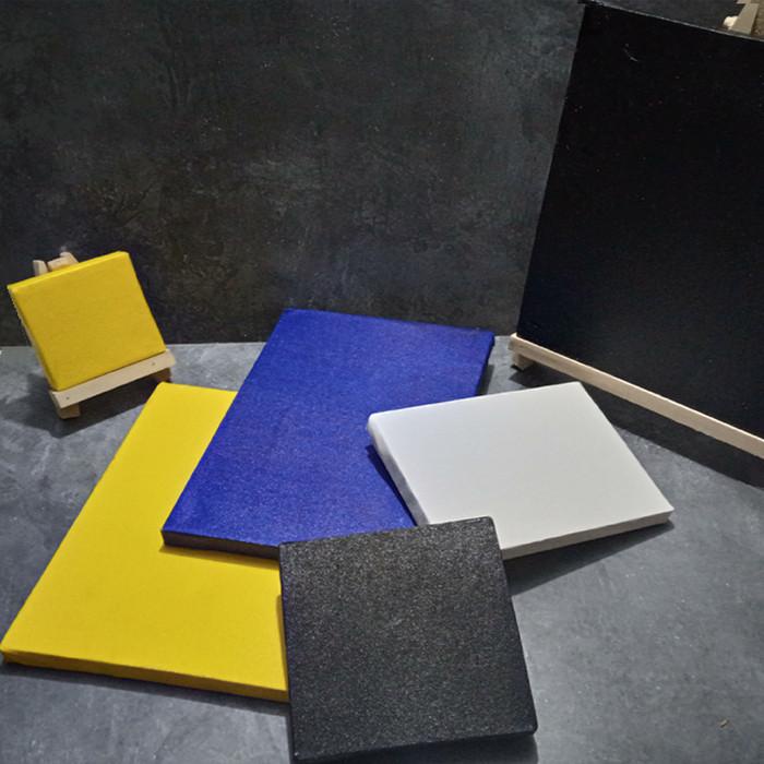 

Kanvas | Kanvas Lukis Warna Hitam, Putih, Kuning, Dan Biru Tebal Kayu 3.5Cm